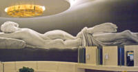 Digitally-printed canvas, seamless installation (30 feet wide by 10 feet wide) for Caesars Hotel in Las Vegas.